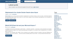 Desktop Screenshot of juliencorioland.net