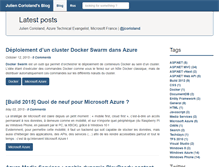 Tablet Screenshot of juliencorioland.net